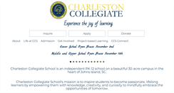 Desktop Screenshot of charlestoncollegiate.org